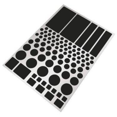 Imagem de Os Adesivos Para Bloquear A Luz De Eletrônica Doméstica E  Cobrir Câmeras (preto)