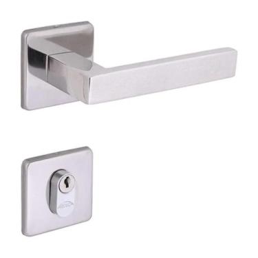 Imagem de Fechadura Externa Quadratta 55mm Aço Inox Polido 1098900/55 IP Arouca