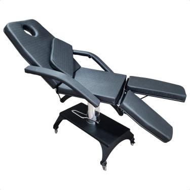 Imagem de Maca Hidráulica Bi-Perna Estética Massagem Orifício e Braços