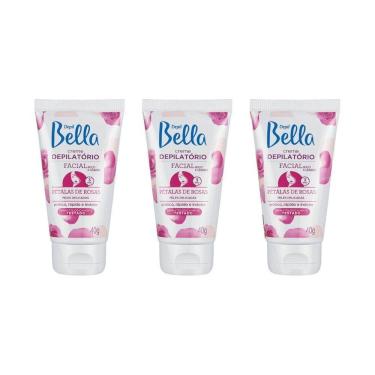 Imagem de Creme Depilatorio Depil Bella Facial Petala De Rosas 40G-3Un
