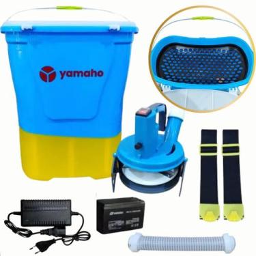 Imagem de Adubadeira e Dispersor Costal à Bateria 20 Litros com Manopla - Yamaho