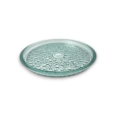 Imagem de Prato de Servir Sobremesas Doces Saladas Tortas Vidro 22cm - Vitazza