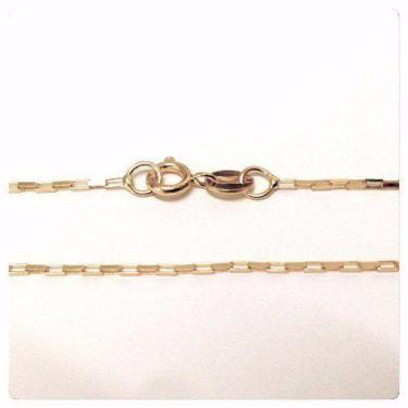 Imagem de Conjunto Corrente e Pulseira Ouro 18k 750 60cm Cadeado - DR Joias