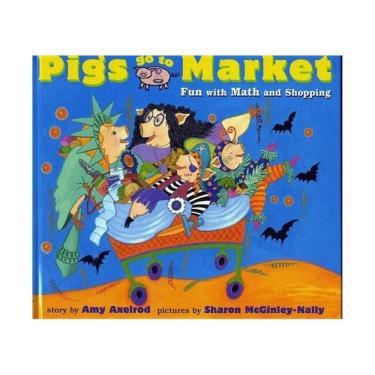 Imagem de Pigs Go To Market - Fun With Math And Shopping