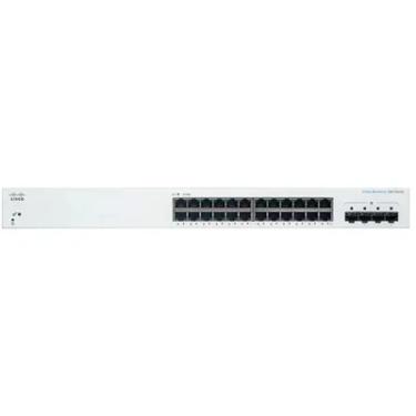 Imagem de Switch Cisco Catalyst 1200 24-port Ge  Layer 3 Gerenciável 4x1g Sfp - C1200-24t-4g