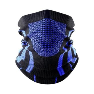 Imagem de Máscara De Pescoço Bandana Masculina Para Inverno, À Prova De Vento E 