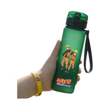 Imagem de Copo De Água Portátil De Grande Capacidade Com Tampa Flip-top Do Anime