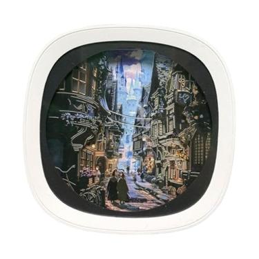 Imagem de Generic Decoração de luz noturna de Halloween, arte, peça central, lâmpada, presente de Halloween para lareira, mesa, dia dos namorados, quarto, sala de estar, Beco Diagonal