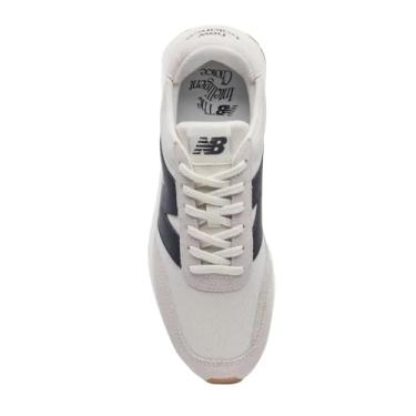 Imagem de Tênis New Balance 370v1 Unissex U370V1 (Bege/Preto, BR, Adulto, Numérico, 42)