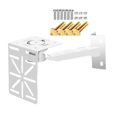 Imagem de UGPLM Suporte de montagem de câmera de segurança em forma de L resistente, suporte de montagem de câmera de parede para CFTV, de braçadeira para loja de, Montagem em Poste Vertical