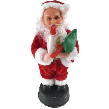 Imagem de Papai Noel Dança com Música 20 cm Decoração Natalina - Wincy