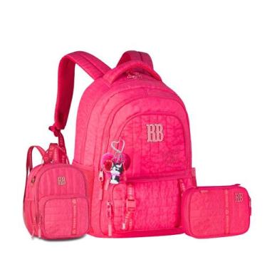 Imagem de Kit Escolar Rebecca Bonbon Mochila de Costas Completa Original Oficial