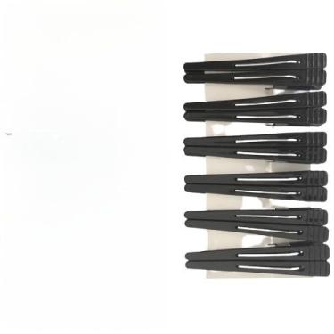 Imagem de Kit Presilhas Jacaré Bico De Pato Para Cabelo Prendedor Cores Variadas kit 12/24(24,Colorido)