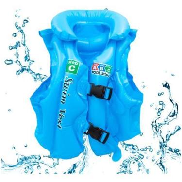 Imagem de Boia Infantil Colete Salva Vidas Praia Piscina Inflável