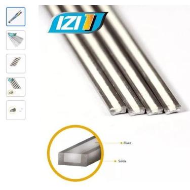 Imagem de Vareta Solda Alumínio X Cobre Modelo Izi 1 Migrare 1und Refrigeração