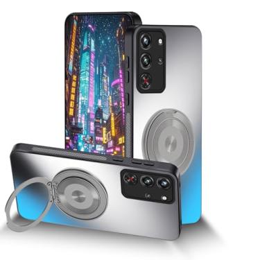 Imagem de Wousunly Capa compatível com RedMagic 10S Pro com suporte ajustável, para ZTE Nubia Red Magic 10S Pro Capas de telefone de silicone fosco acessórios Funda para meninas proteção contra quedas capa