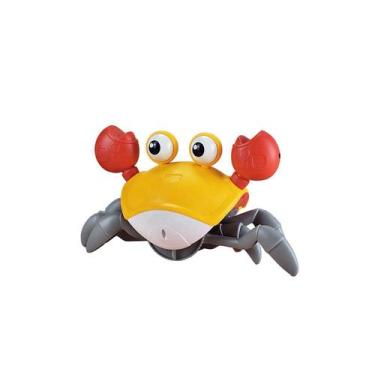 Imagem de Toy Musical Crab com luz LED, sensor, bateria recarregável - Lightbek 
