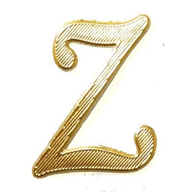 Imagem de Letras douradas de alta classe de borracha para passar a ferro com letras de transferência de calor para roupas esportivas camisetas nome do time chapéus sapatos (2Z)