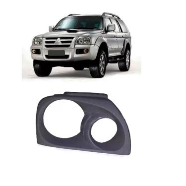 Imagem de Moldura Aro Farol Pajero Sport 2007 2008 2009 2010 2011 Esquerdo