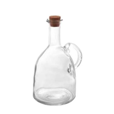 Imagem de Galheteiro Azeite Vinagre Vidro E Rolha 580Ml - Lyor