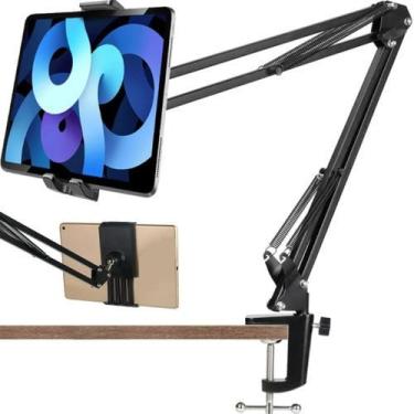 Imagem de Suporte Celular, Suporte Tablet E Celular, com BraçO Articulado E Ajustado para Mesa