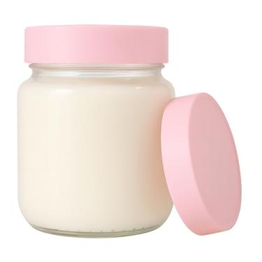 Imagem de 12 Potes De Vidro 240ml Belem Para Armazenar Leite Materno E Papinha (Rosa)