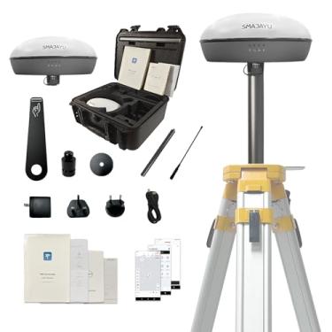 Imagem de SMA20 Pro Base PPK RTK GNSS Receiver Surveying Software Rover Base comutada livremente para levantamento estático, distância ideal 18 km, levantamento PPK, levantamento RTK SMA20 400 MHz (exclui tripé