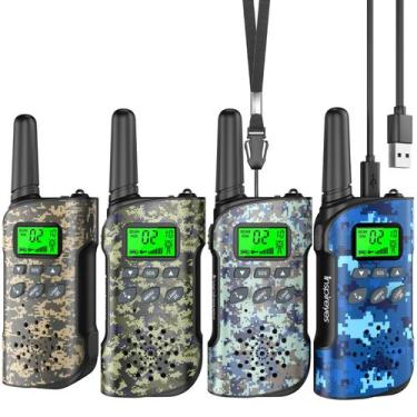 Imagem de Walkie Talkies Inspireyes recarregáveis para crianças de 8 a 12 anos 4