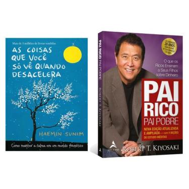 Imagem de As coisas que você só vê quando desacelera - Haemin Sunim + Pai Rico, 