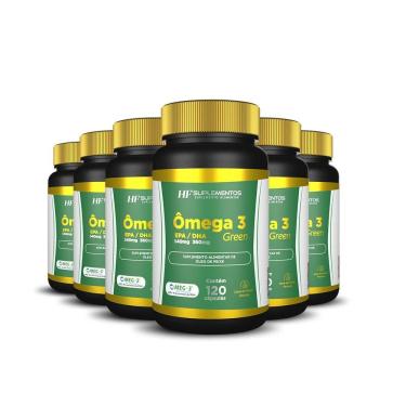 Imagem de 6X Omega 3 Epa 540Mg + Dha 360Mg 120Caps Hf Suplementos