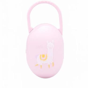 Imagem de Porta Chupeta Lolly Zoo Rosa
