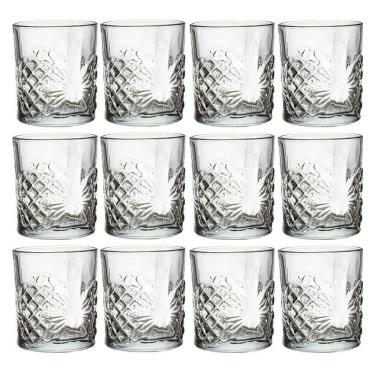 Imagem de Copos De Vidro De Whisky Rozana Transparente 310Ml 12 Peças