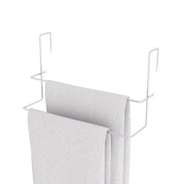 Imagem de Porta Toalha Box Toalheiro Duplo para Banheiro Cromado, Fácil E Prática