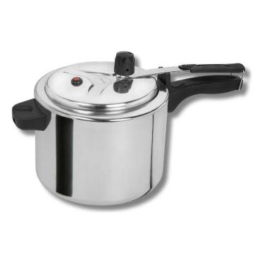 Imagem de Panela De Pressao 4,5 Litros Polida Fortlar Cor Cinza