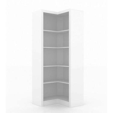 Imagem de Armário de Canto para Escritório Branco Tecno Mobili