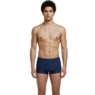 Imagem de Sunga Box Básica Lisa WLS Modas Confortavel Para Piscina Moda Praia Ma