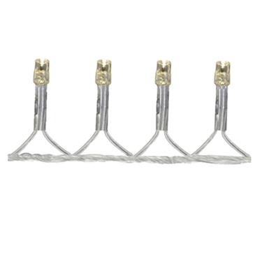 Imagem de Pisca-Pisca Flor Arte com 100 LEDs Branco Quente 8m - 220V