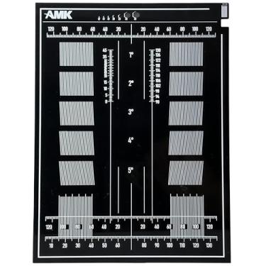 Imagem de AMK Acrylic RC Setup Board for 1/24 1/28 Mini-Z Mini-Q DRZ Mini-D Cars, Adjustable Camber & Toe Angle Tuning System, Universal Mini Drift Car Alignment Tool