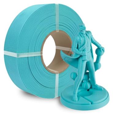Imagem de Polymaker Carretel de refil Panchroma Matte Arctic Teal PLA Refil de filamento de impressão 3D, compatível com todos os carretéis reutilizáveis e todas as principais impressoras 3D FDM, sem