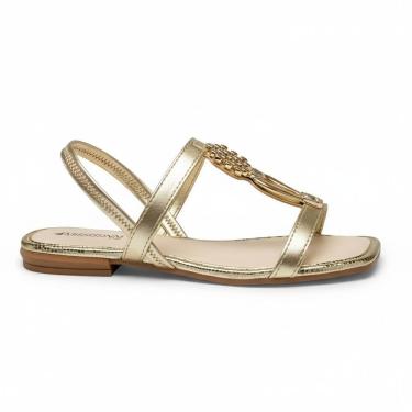 Imagem de Sandália Rasteira Feminina Calce Fácil Mississipi MF311