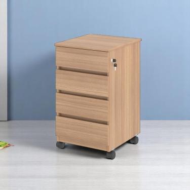 Imagem de Gaveteiro 04 Gavetas Com Trava Volunt Montana