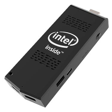 Imagem de ALADAWN Mini PC Stick Windows 11 Pro, processador Intel Celeron J4125 equipado com 8GB DDR4 128GB SSD, suporta alimentação automática, 4K HD/Gigabit Ethernet/WiFi/BT, PC portátil para negócios/viagens
