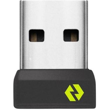 Imagem de Receptor USB Bolt USB-A, parafuso W126584295, preto, verde para mouse e teclado, funciona com qualquer produto Logitech que exiba o logotipo Bolt (um receptor, conecta até 6 dispositivos