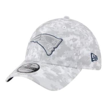Imagem de Boné New Era 3930 New England Patriots Salute Service Cinza-Masculino