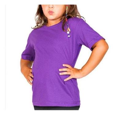 Imagem de Roupa De Criança Infantil Menina Menino Básica Lisa Camiseta-Unissex
