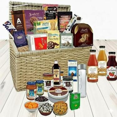 Imagem de Cesta De Natal Premium Valletta 31 Itens Sem Álcool 2025 - Fruttato