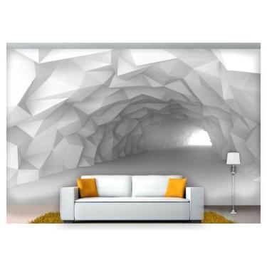 Imagem de Papel De Parede Túnel Profundo Geométrico 3D At30 - Você Decora