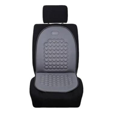 Imagem de Encosto Almofada Massageador Banco Carro Assento De Bolinhas(Cinza)