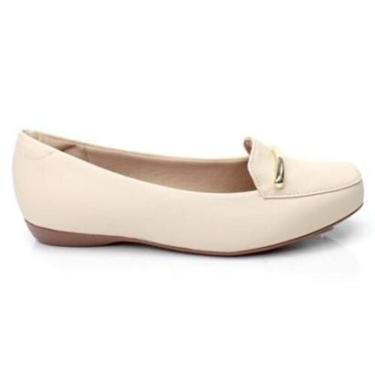 Imagem de Sapatilha Mocassim Feminina Modare Ultraconforto Fivéla Dourado-Feminino