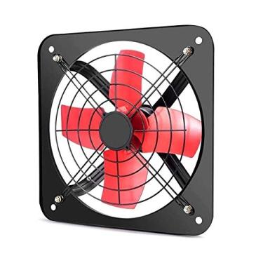 Imagem de KUYBTU Ventilador de exaustor montado na parede, exaustor de baixo ruído para cozinha e banheiro, exaustor de ventilação ultra-silencioso, exaustor de alta potência comercial de metal industrial